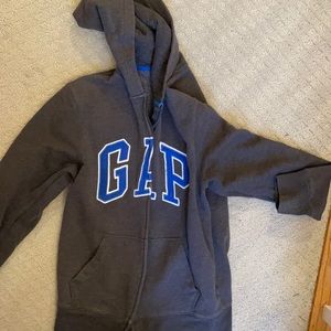 Boys GAP zip up hoodie sweatshirt
